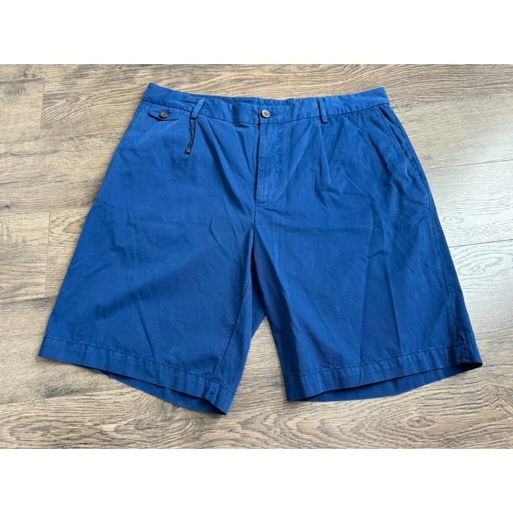 NWOT Mens Zara Shorts blue 10 inch inseam chino size 36